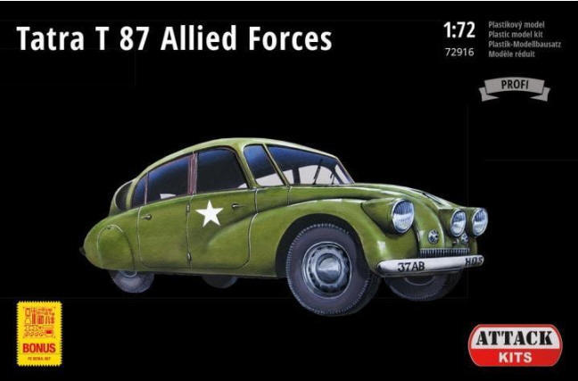 1/72 Tatra 87 Allied forces  (New decals plus PE set)