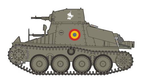 1/72 R-1 (Praga AH-4-R) WWII Tankette