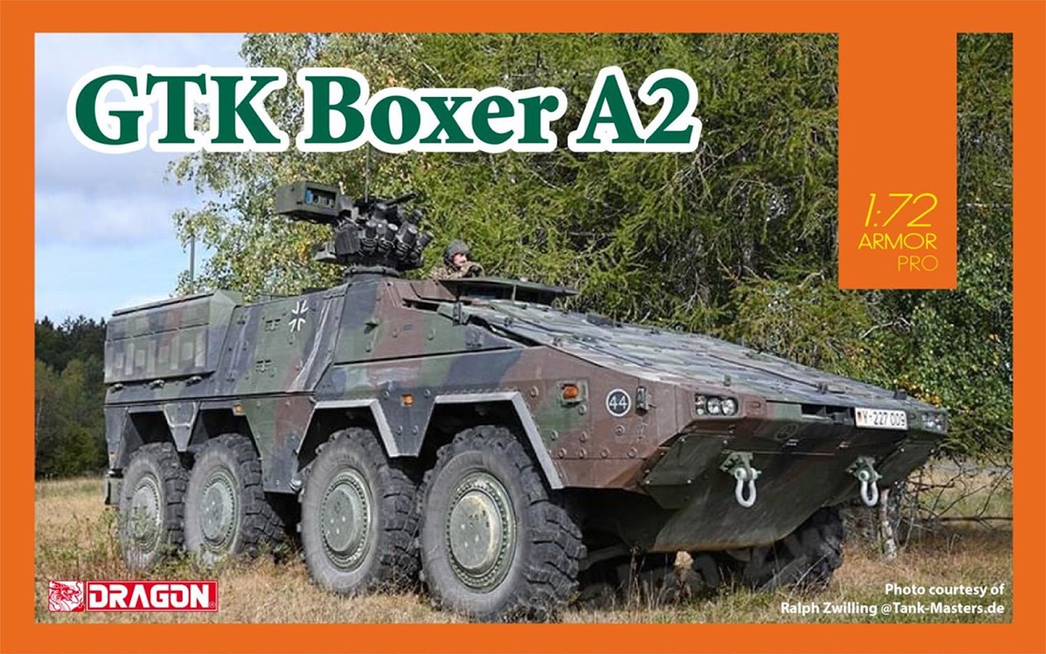 1/72 Bundeswehr Wheeled Armored Vehicle GTK Boxer A2