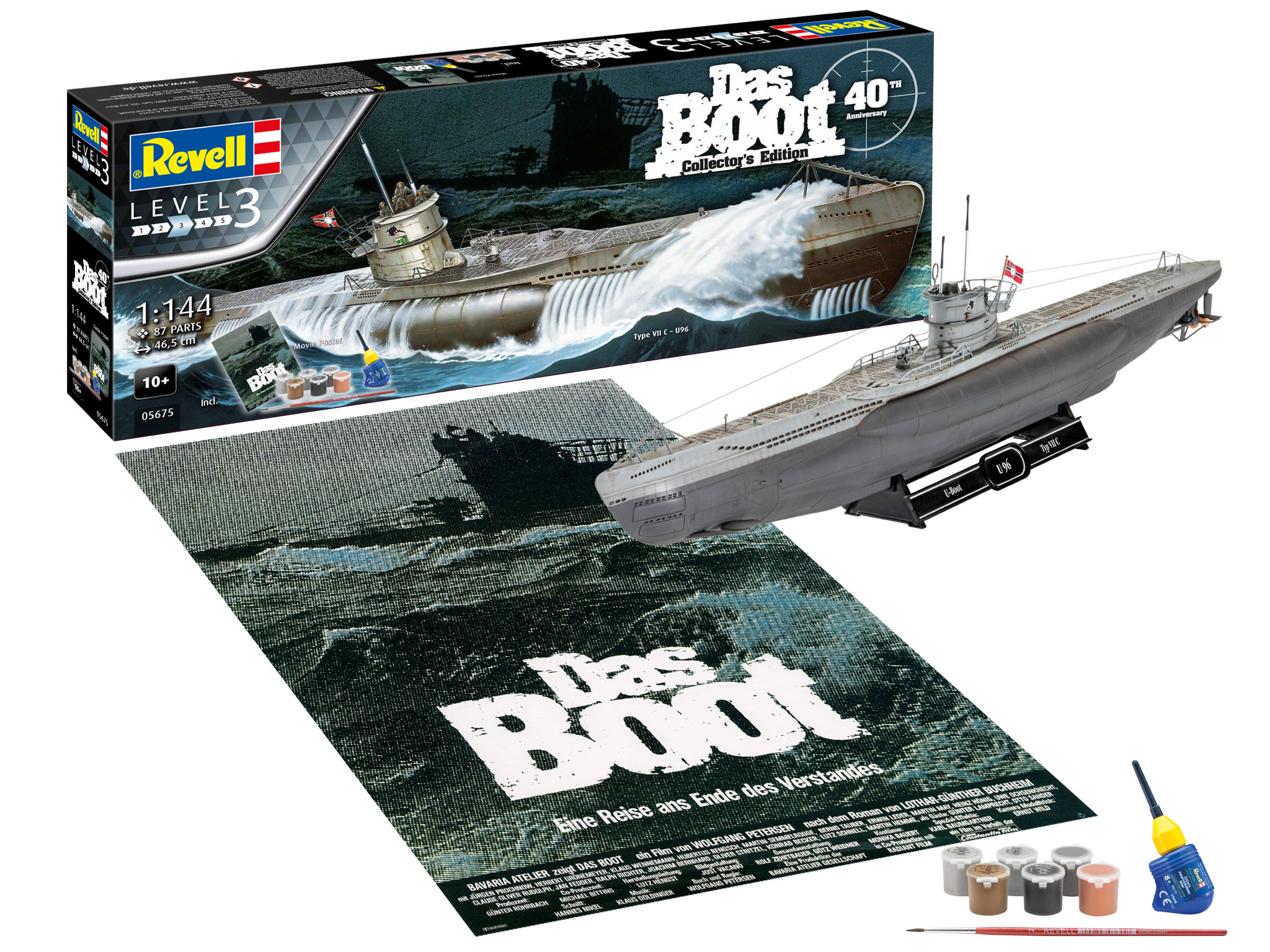 1/144 Das Boot Collector's Edition - 40th Anniversary - Revell