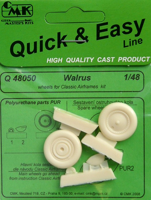 1/48 Walrus MK.I wheels for CRA