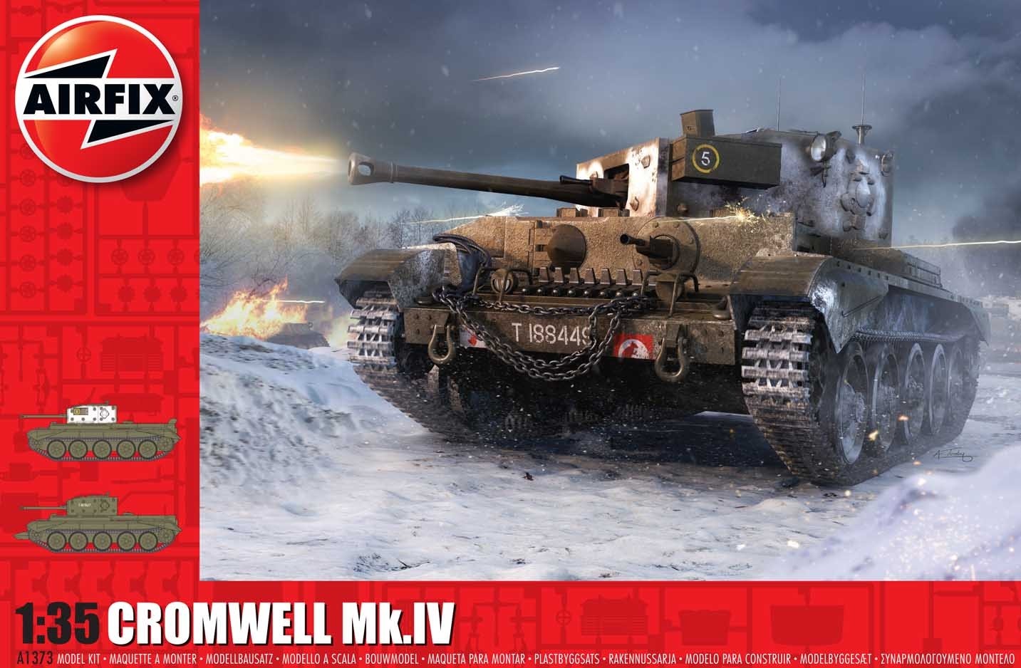 1/35 Cruiser Mk.VIII A27M Cromwell Mk.IV - Airfix