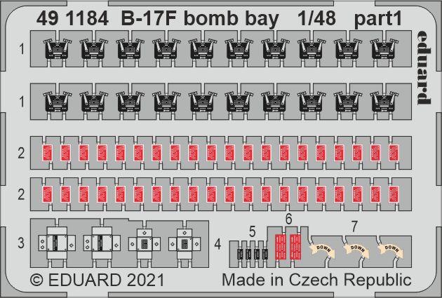 1/48 B-17F bomb bay for HKM kit