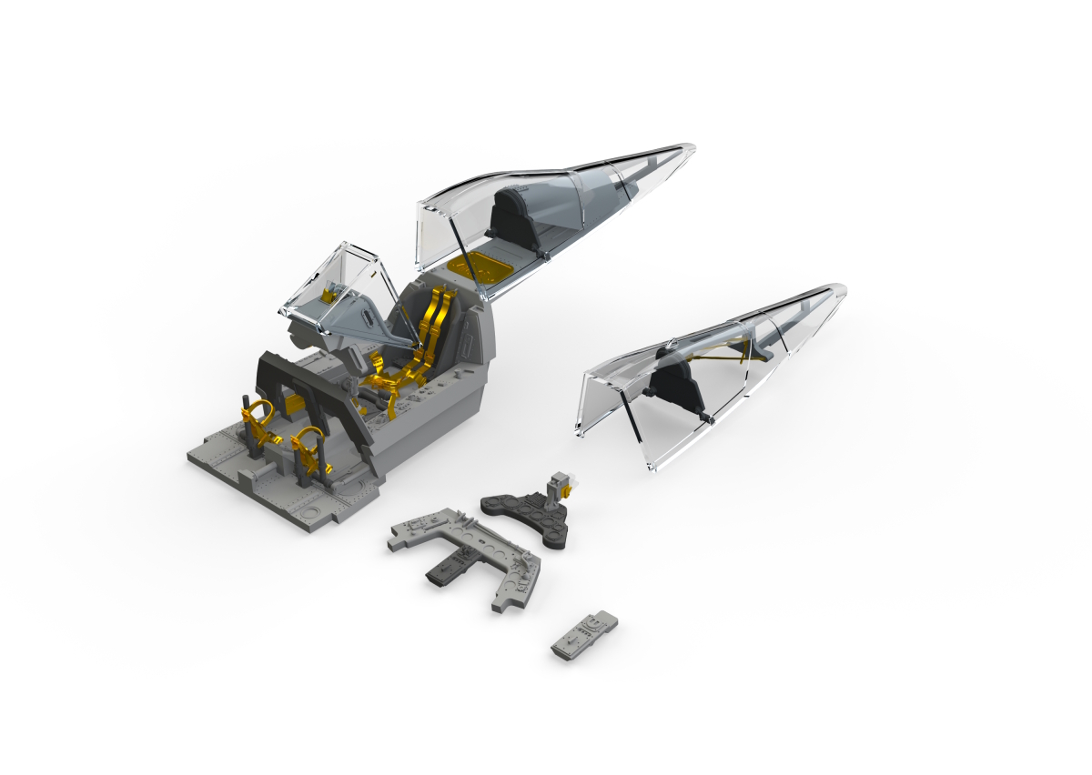 1/48 Fw 190F-8 cockpit for EDUARD kit