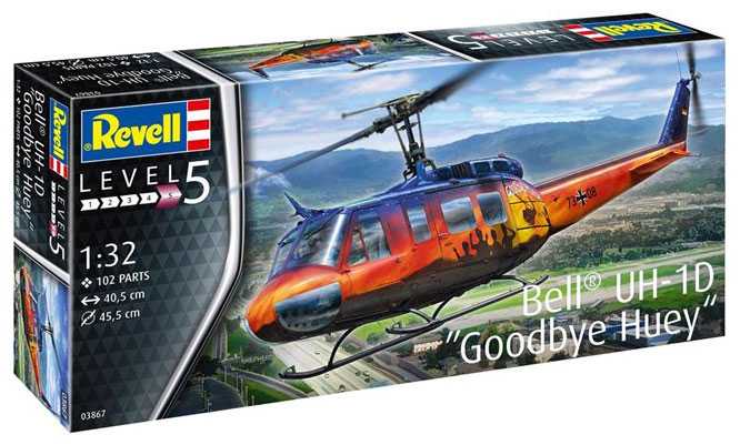 1/32 Bell UH-1D "Goodbye Huey" - Revell