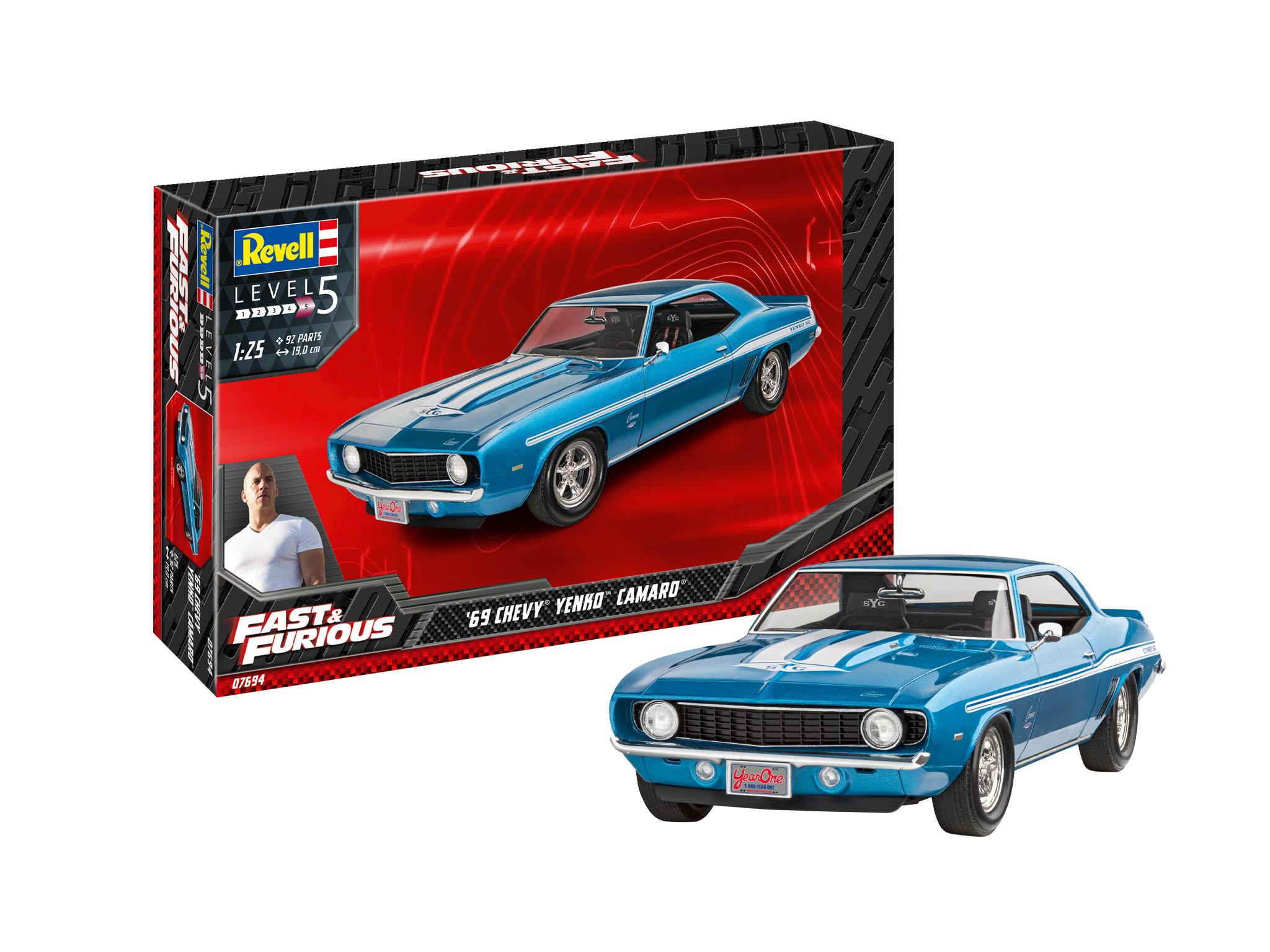 1/25 Fast & Furious 1969 Chevy Camaro Yenko - Revell