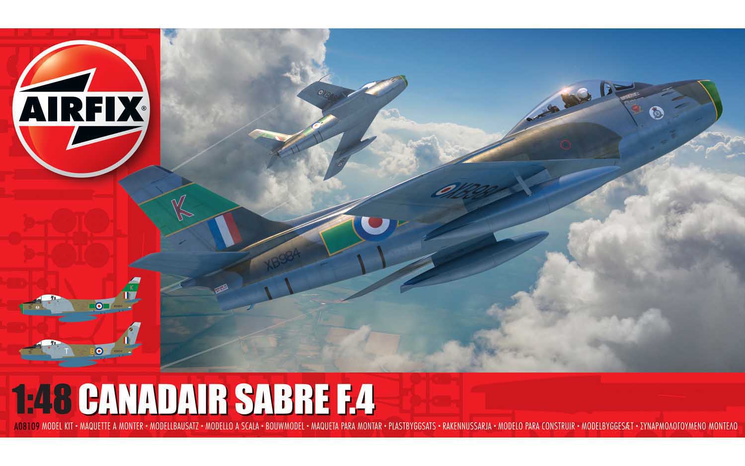 1/48 Canadair Sabre F.4 - Airfix