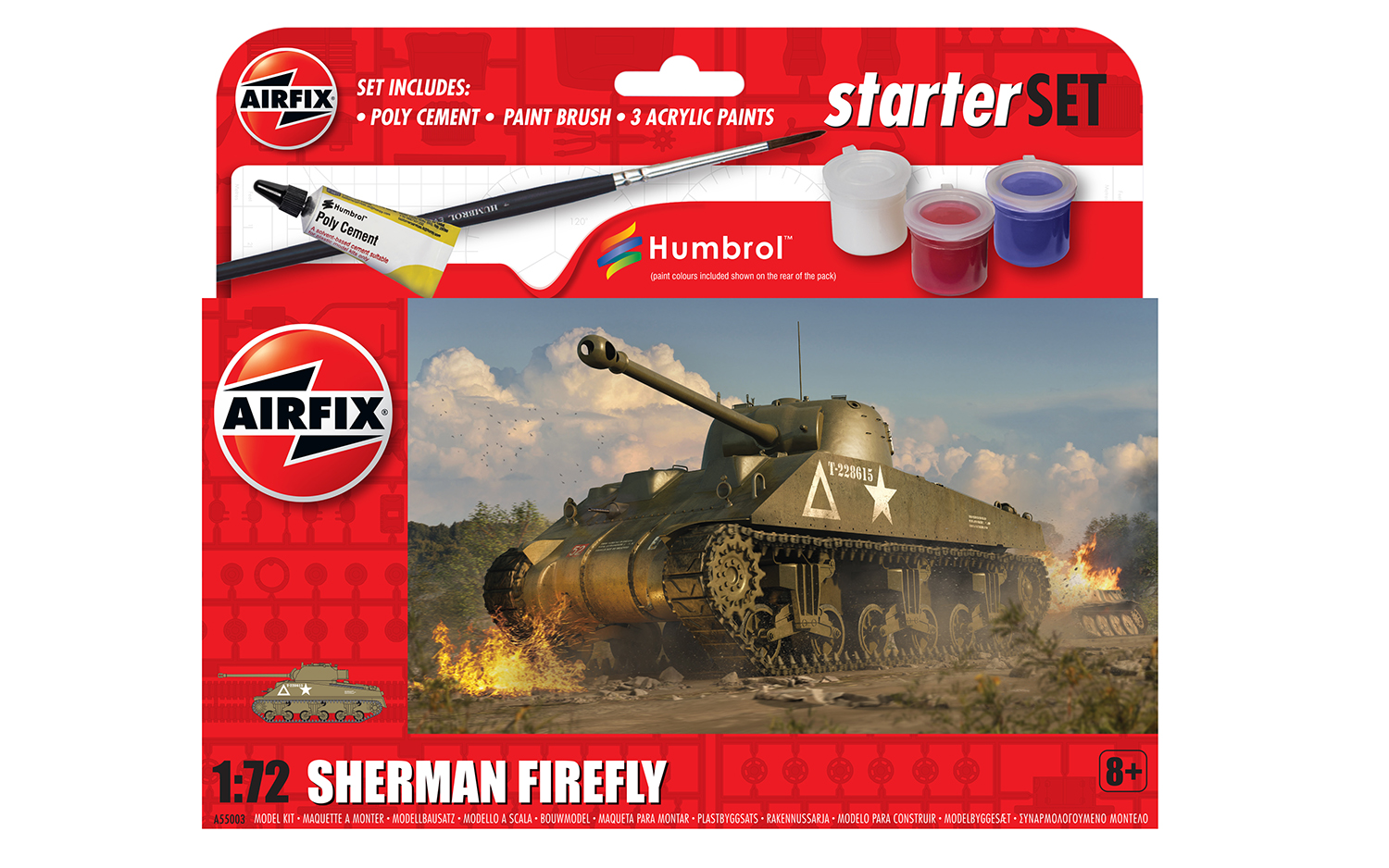 1/72 Sherman Firefly - Airfix Starter Set