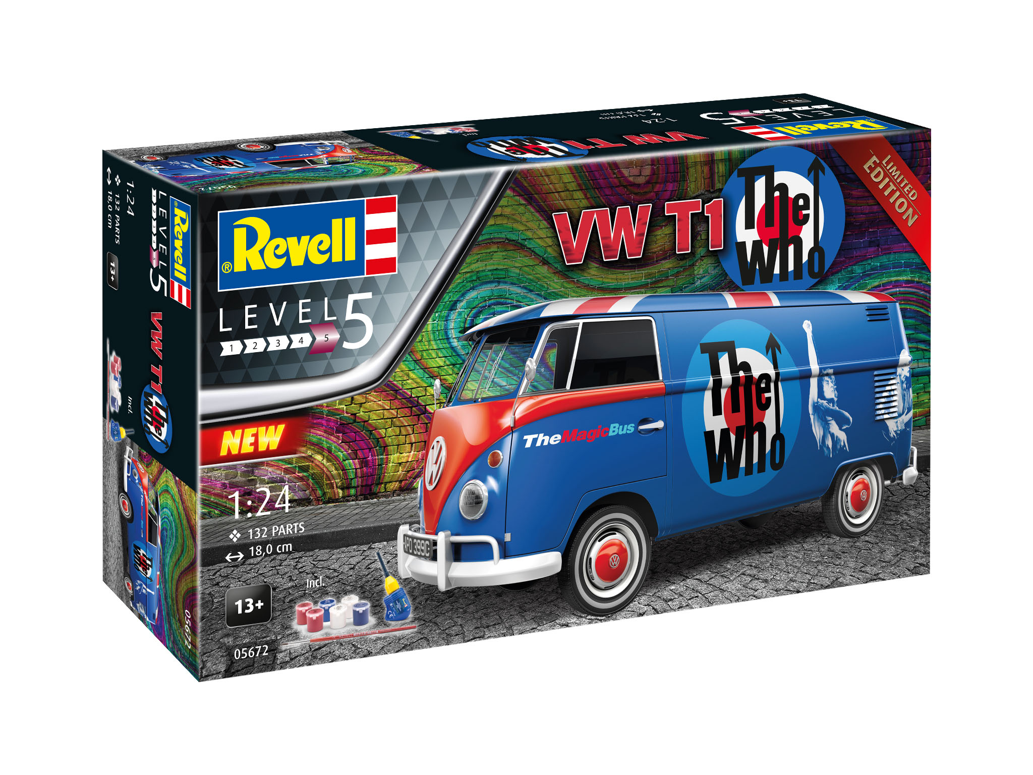 1/24 Gift set VW T1 "The Who" - Revell