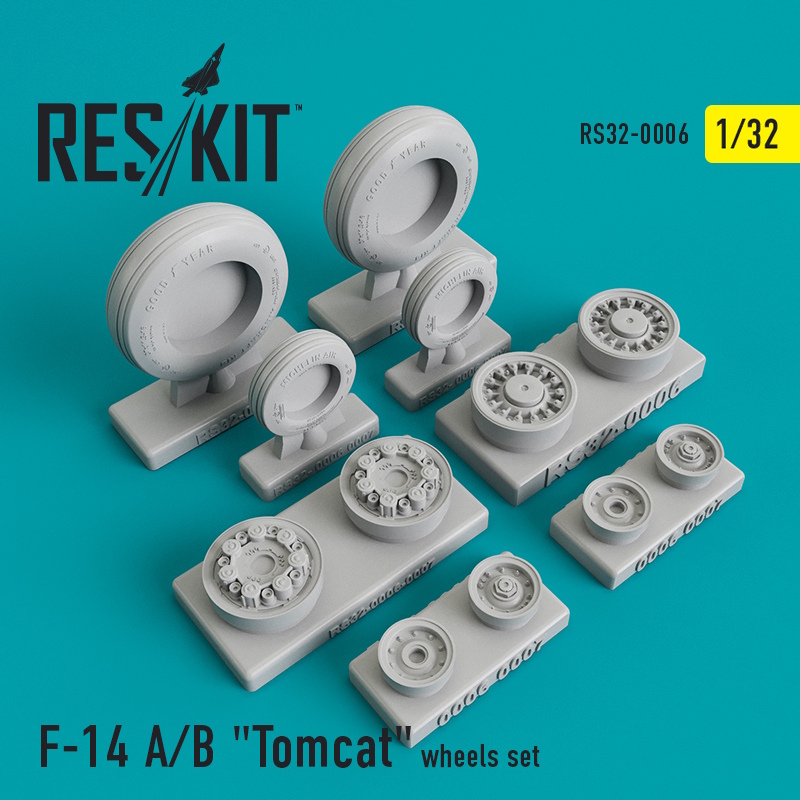 1/32 F-14 A/B "Tomcat"  wheels set