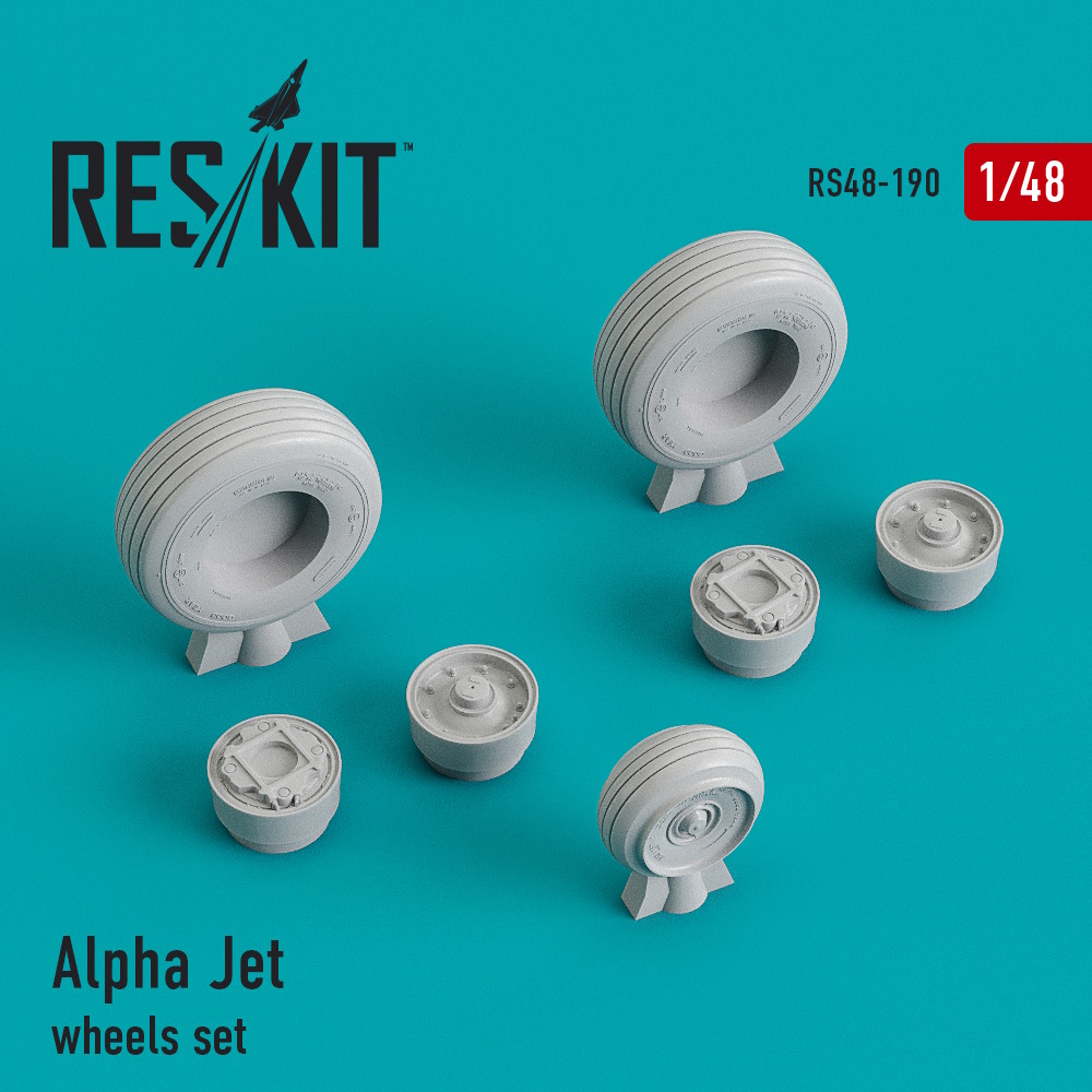 1/48 Alpha Jet wheels set