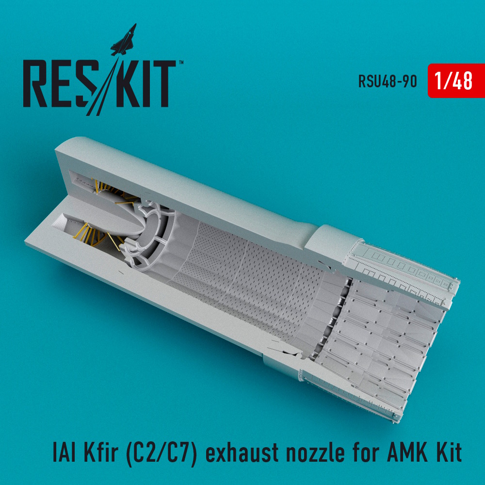 1/48 IAI Kfir (C2/C7)  exhaust nozzles fo AMK Kit