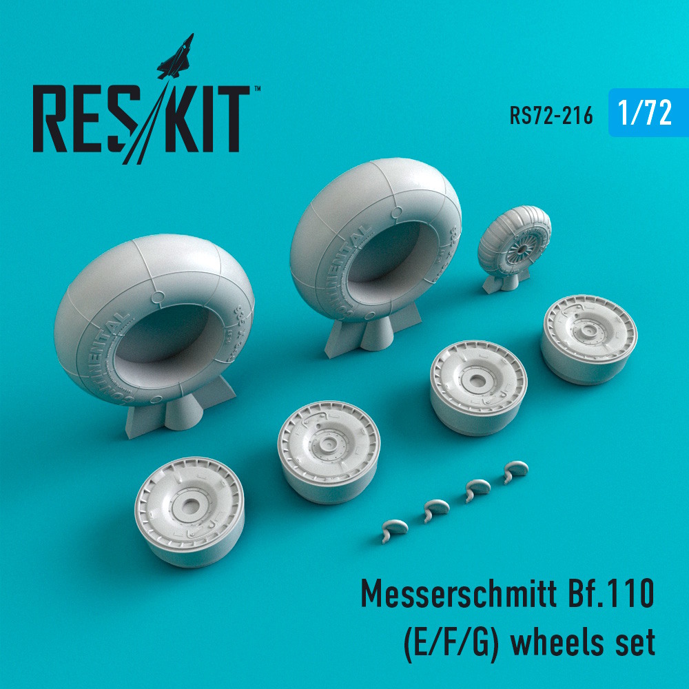 1/72 Bf.110 (E/F/G)  wheels set