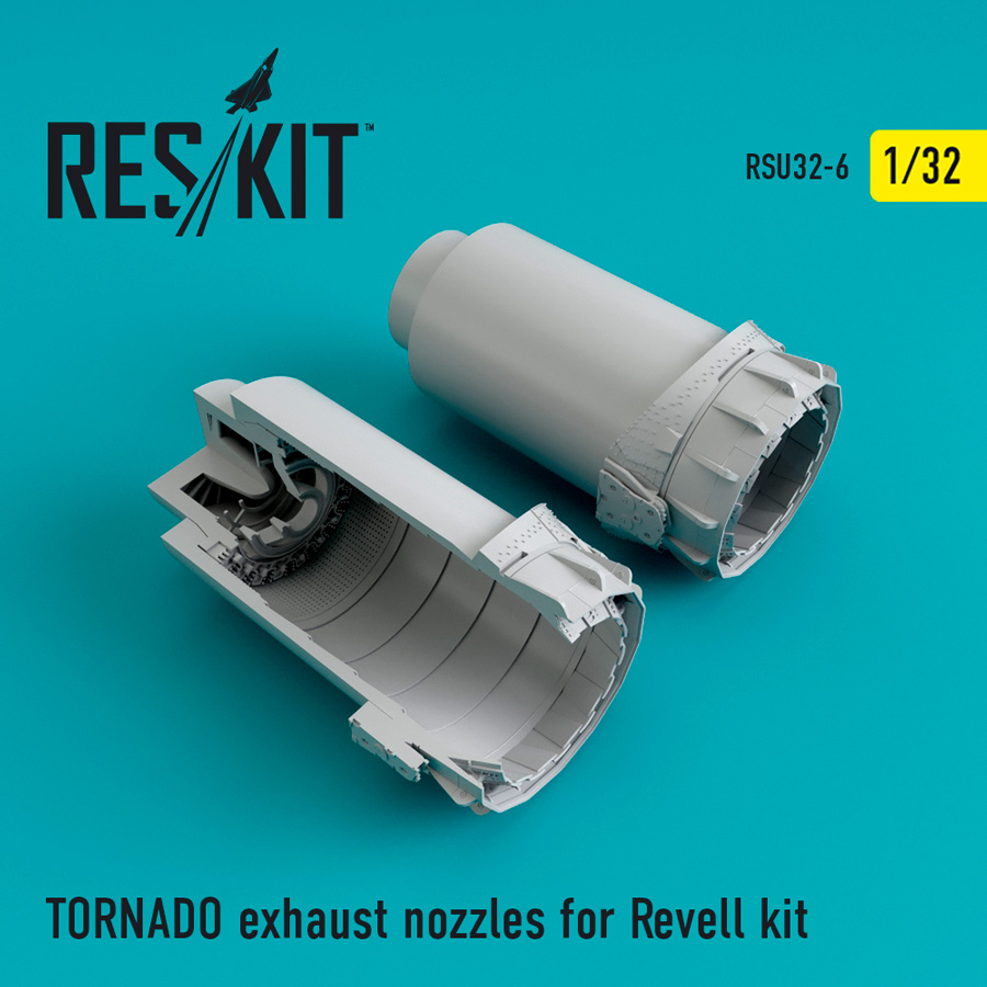 1/32 TORNADO exhaust nozzles for Revell 