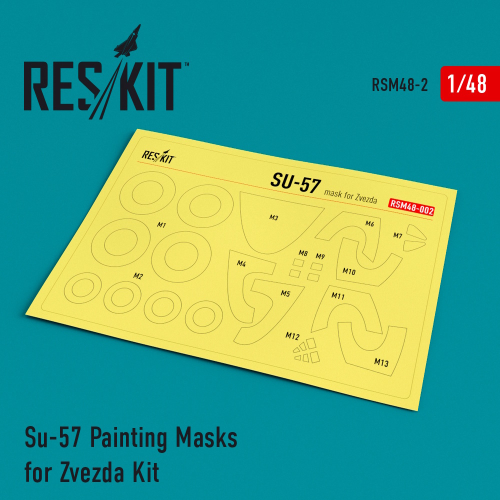 1/48 Su-57 Painting Masks for Zvezda Kit