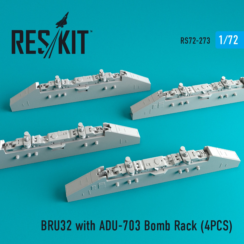 1/72 BRU32 with ADU-703 Bomb Rack (4PCS) 