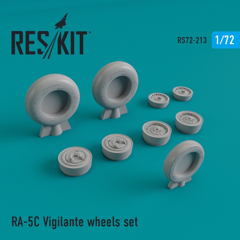 1/72 RA-5 Vigilante wheels set