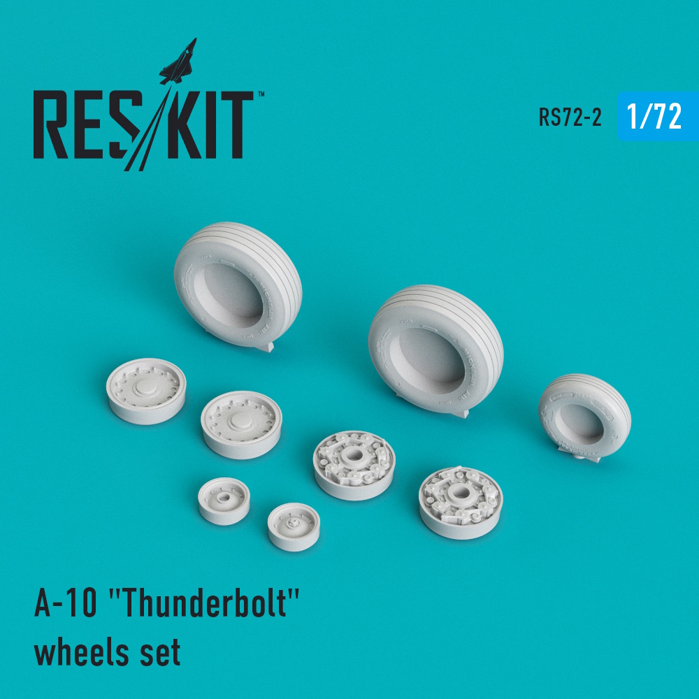 1/72 A-10 "Thunderbolt" wheels set