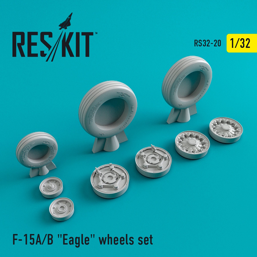 1/32 F-15 (A/B) "Eagle" wheels set 