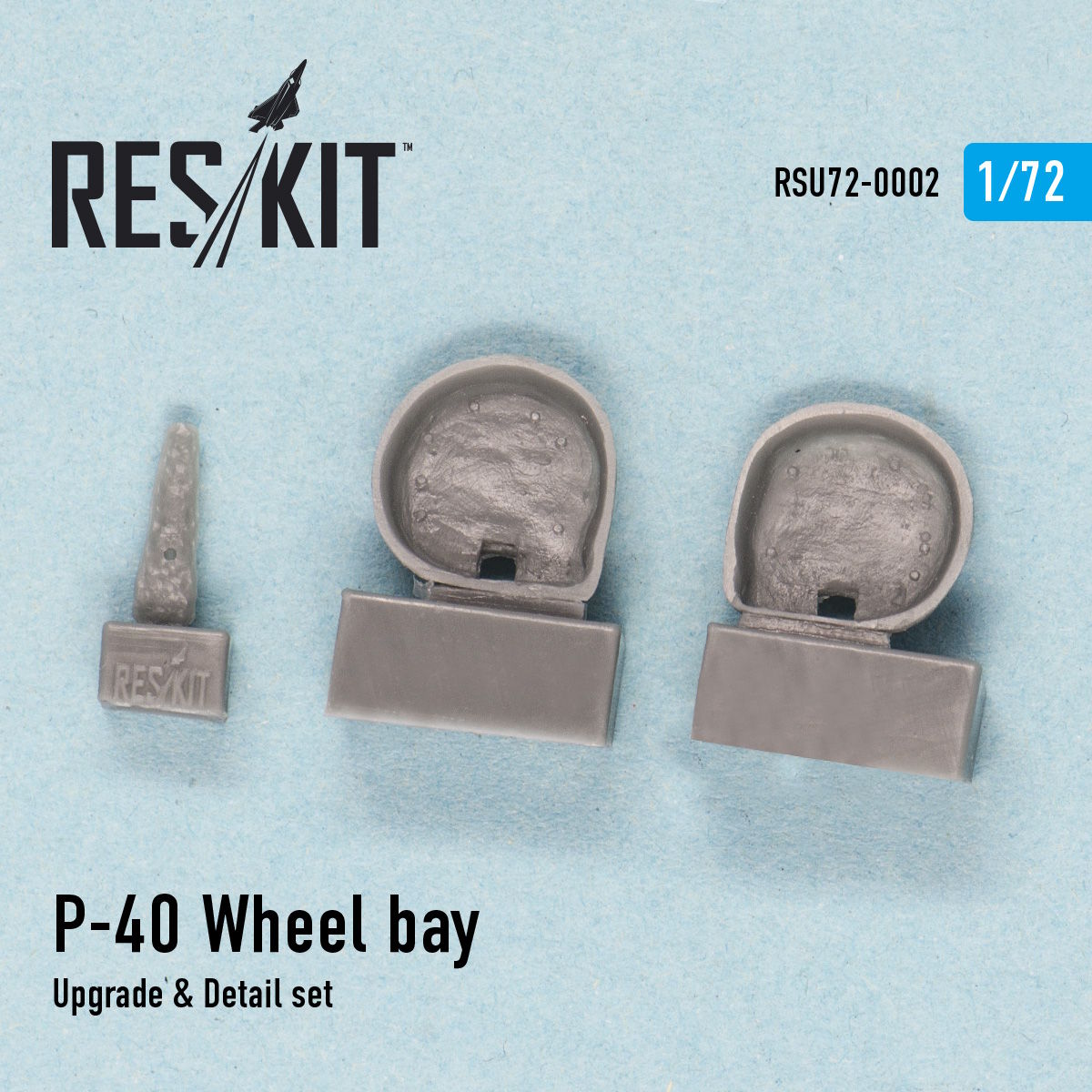 1/72 P-40 D,E.F,K,M,N Wheel bay