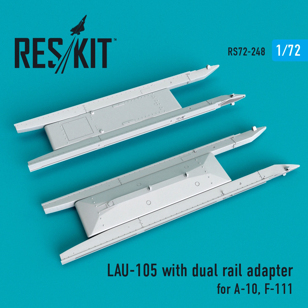 1/72 LAU-105 with dual rail adapter (2 PCS) A-10