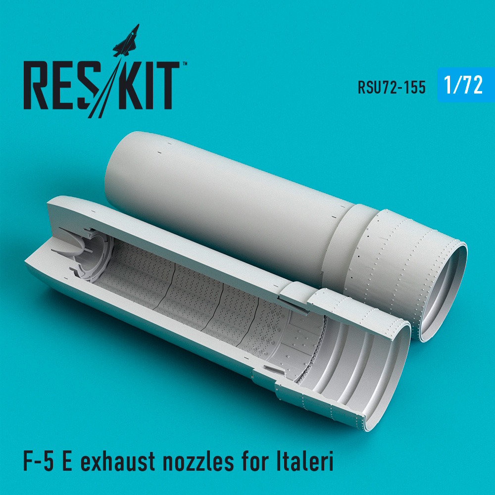 1/72 F-5 E exhaust nozzles for Italeri