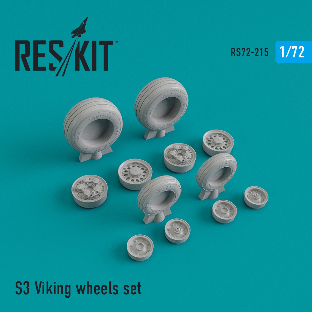 1/72 S-3 Viking wheels set