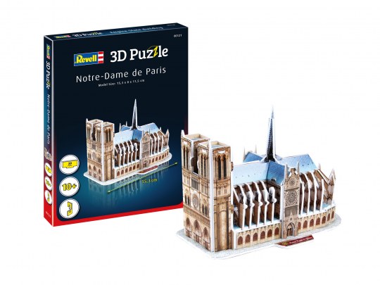 3D Puzzle REVELL 00121 - Notre-Dame de Paris