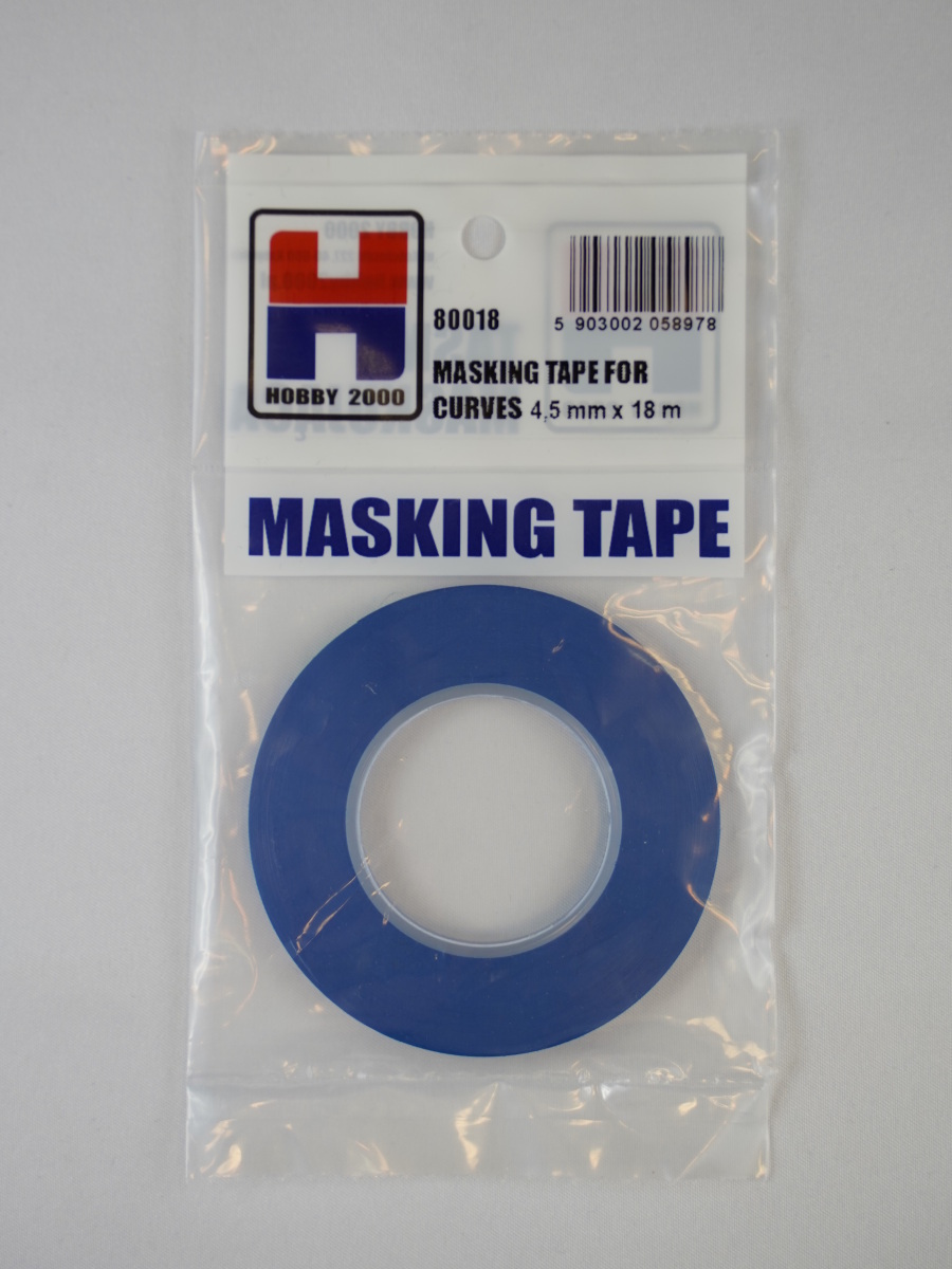 Hobby 2000 80018 Masking Tape For Curves 4,5mm x 18m