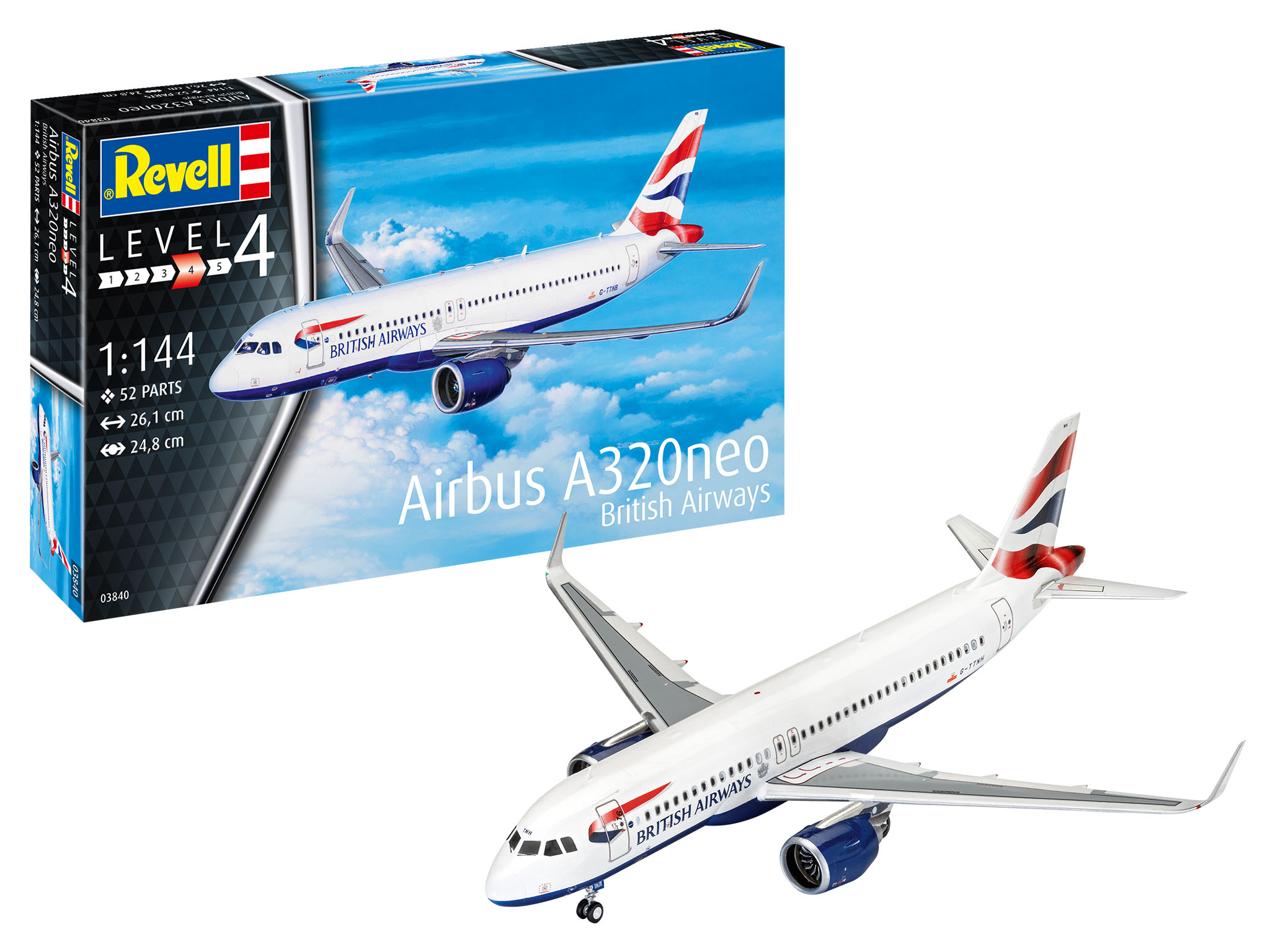 1/144 Airbus A320 neo British Airways - Revell