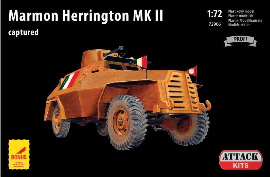 1/72 Marmon Herrington Mk.II Captured (new resin and PE details, decal - Wehrm. and Italy)