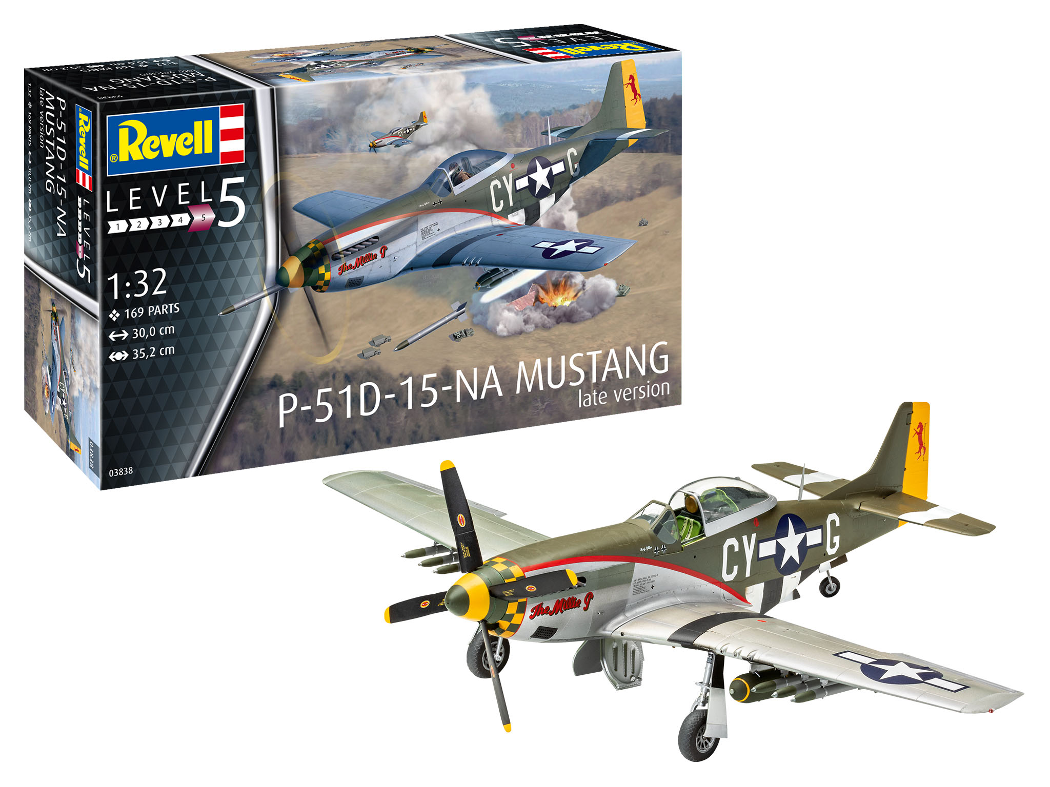 1/72 P-51 D Mustang ( late version ) - Revell