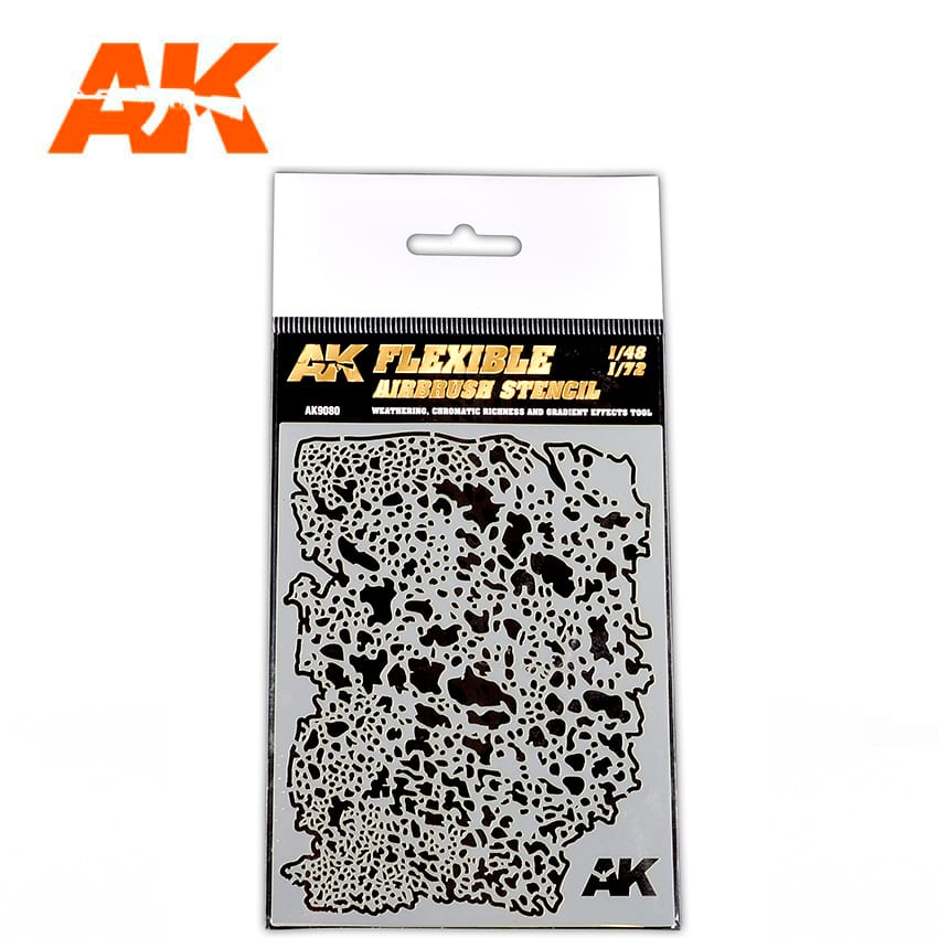 AK Interactive - Flexible airbrush stencil 1/48 – 1/72