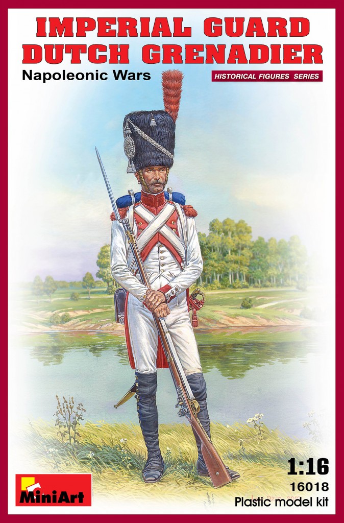 1/16 Imperial Dutch Grenadier. Napoleonic Wars.