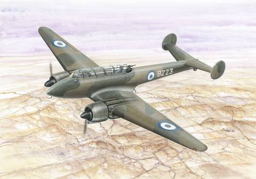 Plastikový model letadla 1/48 Potez 633B.2 French Light Bomber