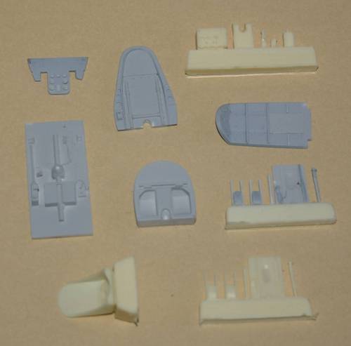 1/48 P-400/P-39 Airacobra-interior set for HAS