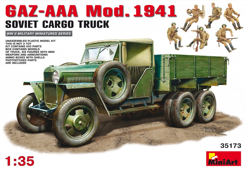 1/35 GAZ-AAA  Cargo Truck Mod. 1941