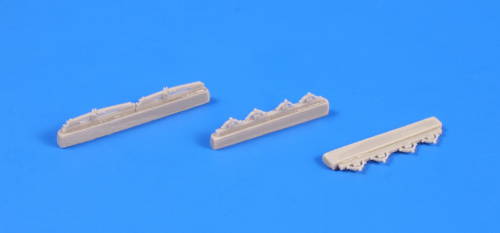 1/72 A6M2/3/5 Zero Fuselage Type 97 Bomb rack 2 pc