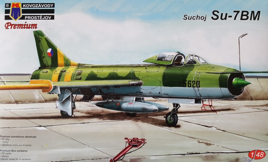 1/48 Suchoj Su-7BM Czechoslovak AF +etch,mask