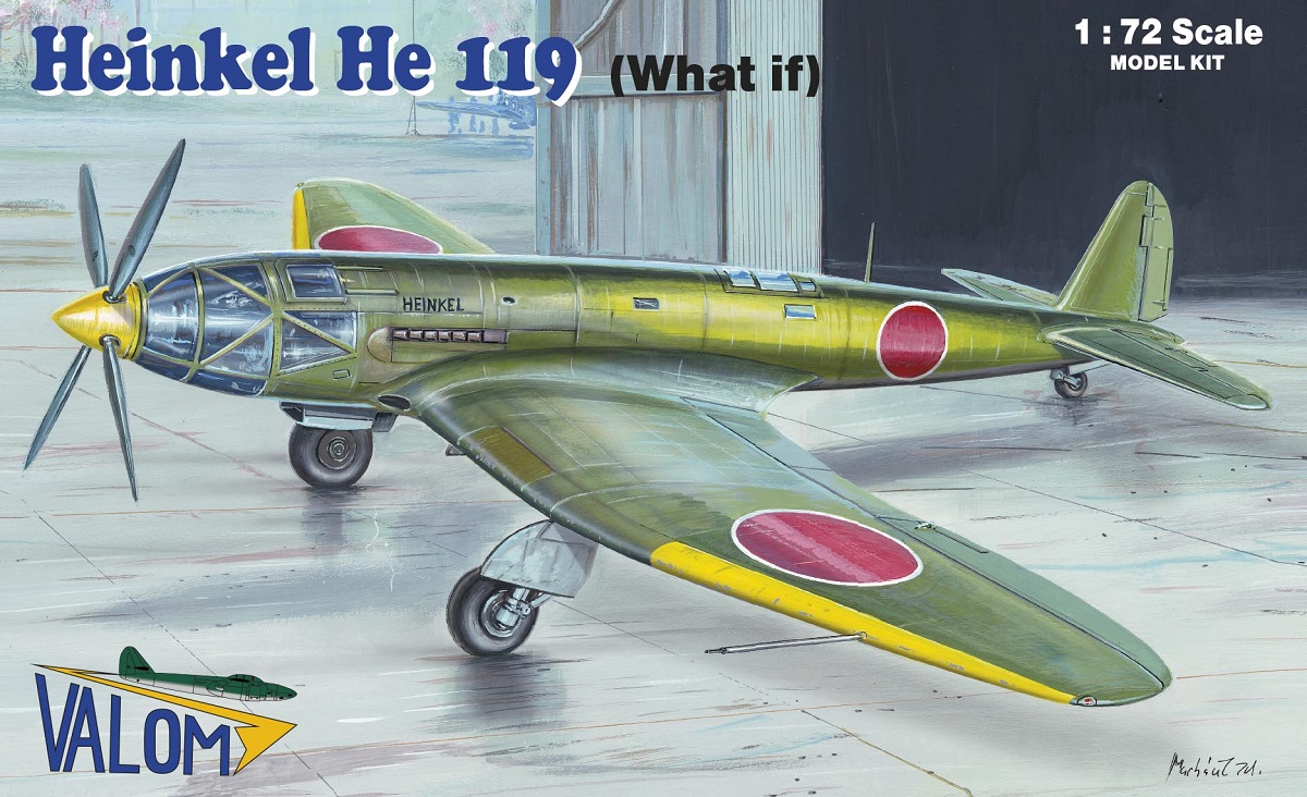 1/72 Heinkel He 119 (What if)