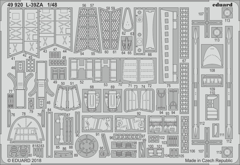 1/48 L-39ZA  for TRUMPETER kit