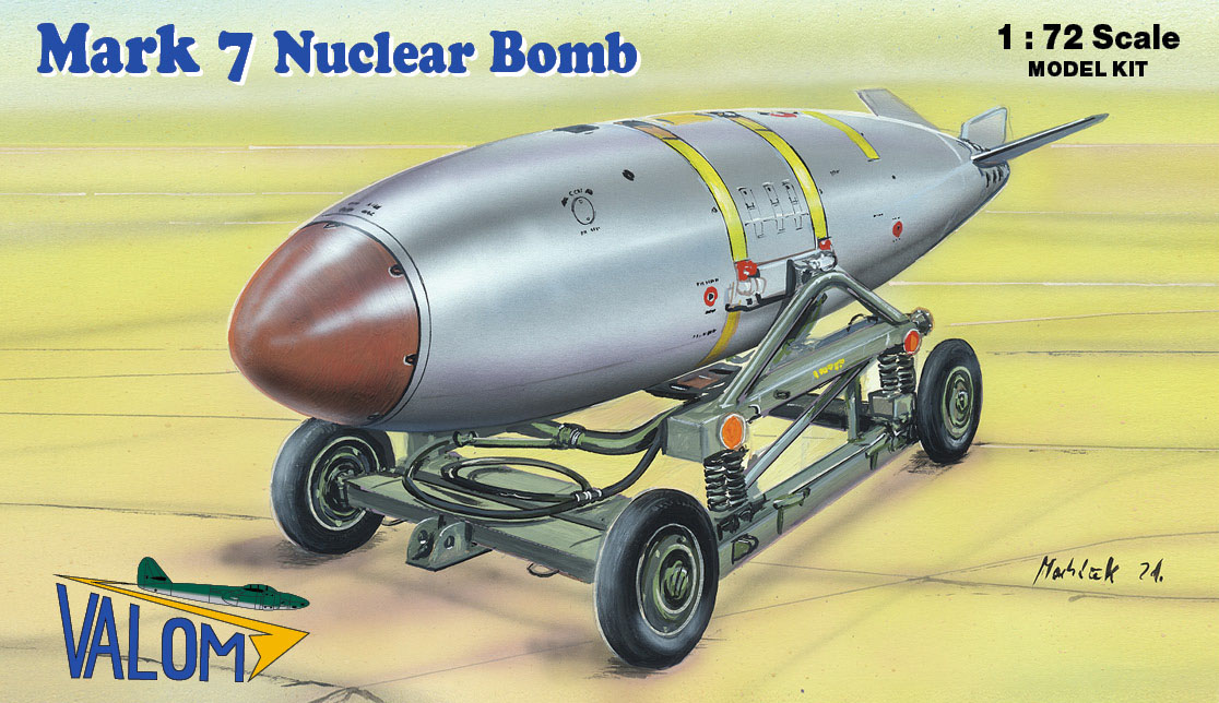 1/72 Mark 7 nuclear bomb