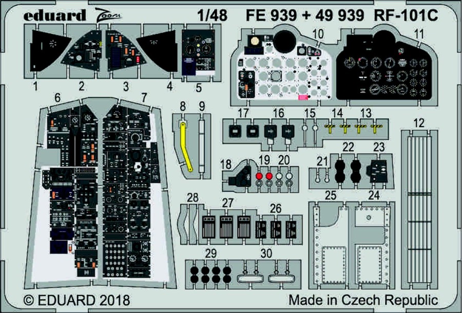 1/48 RF-101C  for KITTY HAWK kit