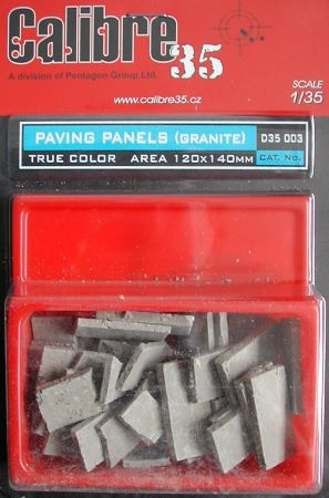 1/35 Paving Panels - Granite