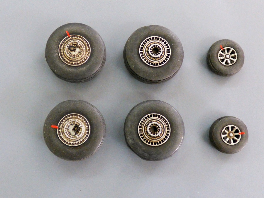 1/72 Wheels for L749 Constelation