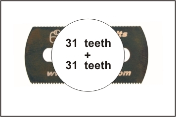 Smooth saw (both sides)5p