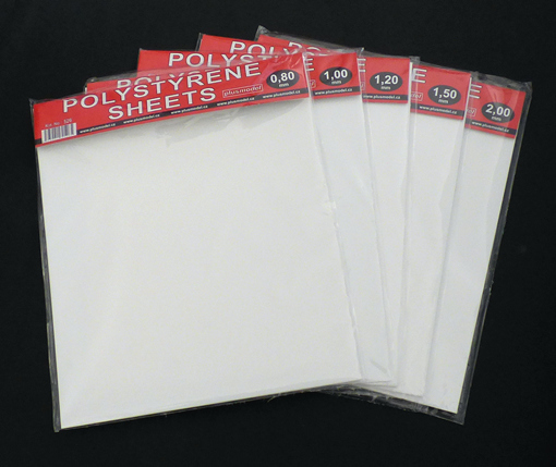 Polystyrene sheets 1,5 mm