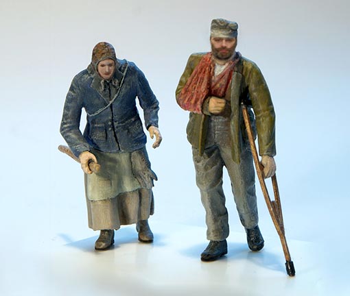 1/35 Disable man and granny