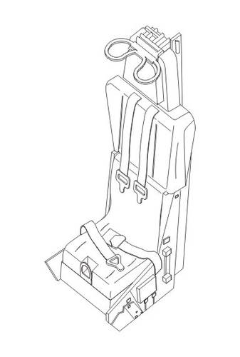 1/32 Lockheed C-1 Ejection seat for F-104C