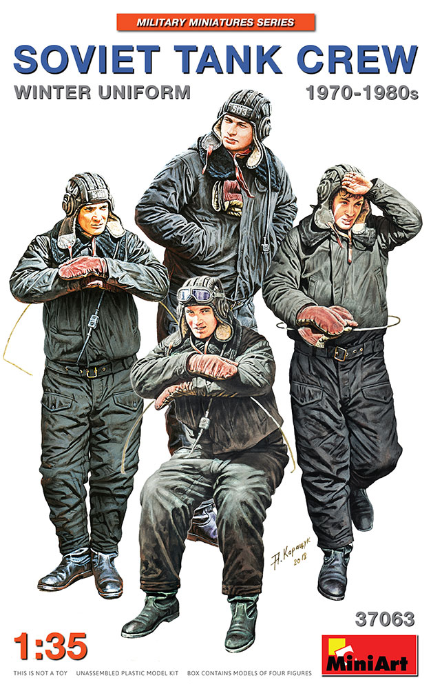 1/35 Soviet Tank Crew 1970-1980s. Winter Uniform